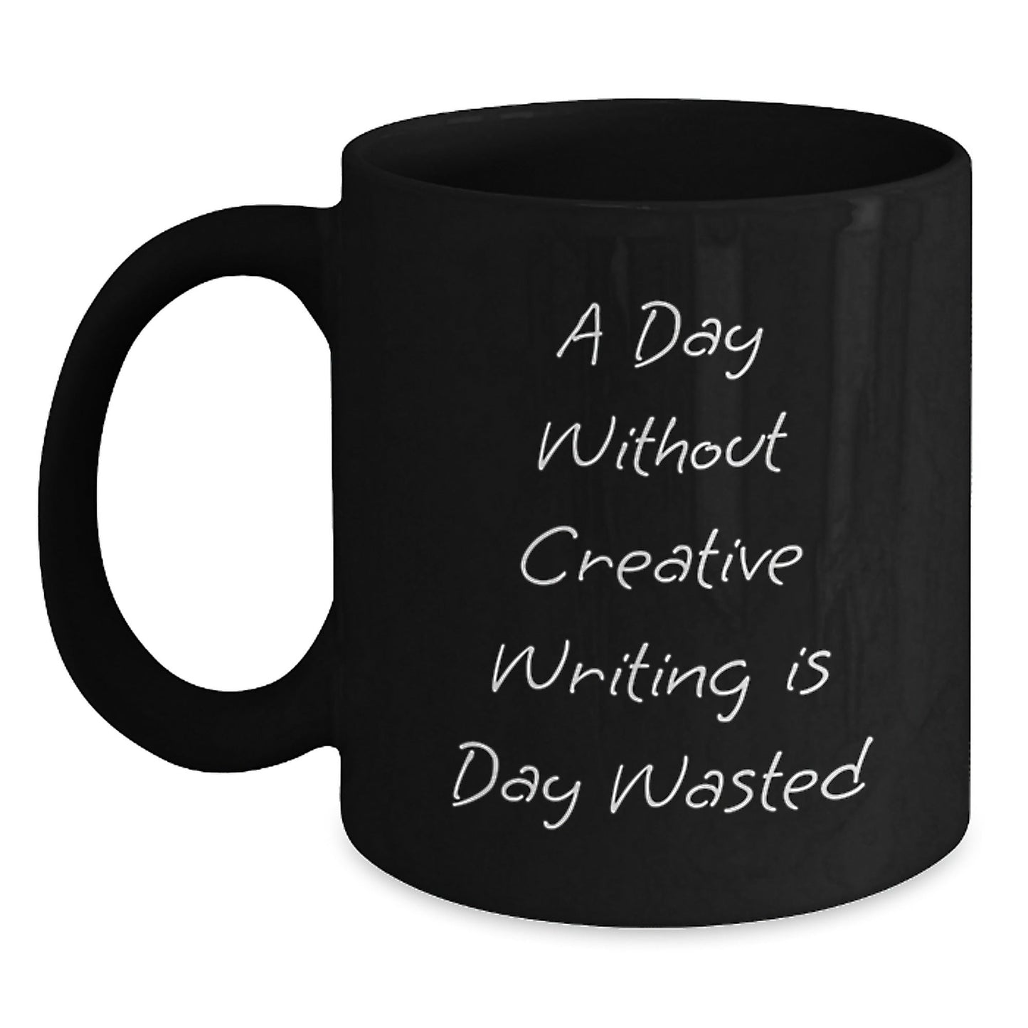 Creative Writing Inspiration Gifts from Friends, Funny Quote on Black Coffee Mug, Birthday Unique Gifts for Him, Her, or Coworkers - The Buy Boom