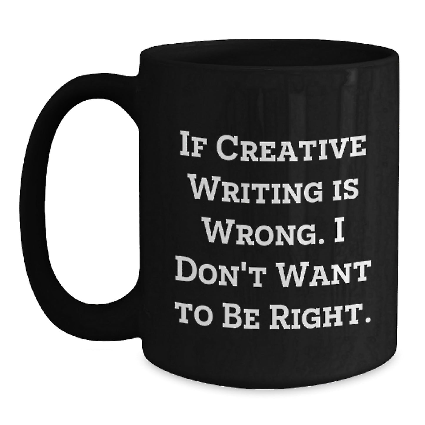 Creative Writing Quotes Funny Coffee Mugs Gifts for Writers from Friends, Unique Birthday Unique Gifts for Creative Writing Enthusiasts, Black - The Buy Boom