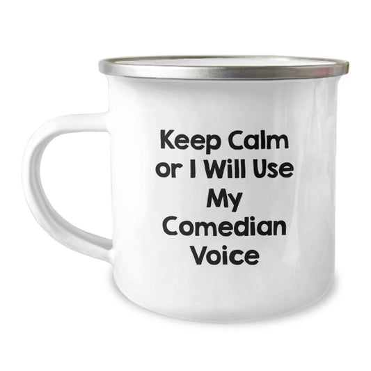 Cute Comedian Gifts for Men from Comedian Friends, Funny Camping Mug Christmas Unique Gifts - The Buy Boom