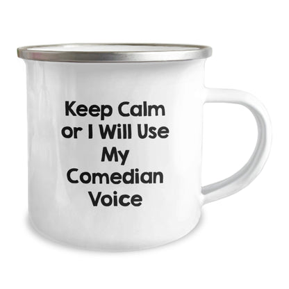 Cute Comedian Gifts for Men from Comedian Friends, Funny Camping Mug Christmas Unique Gifts - The Buy Boom