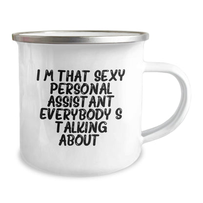 Cute Funny Personal Assistant Gifts for Men Women Friends from Family, Unique Christmas Unique Gifts for Personal Assistant, Funny Personal Assistant Camping Mug - The Buy Boom