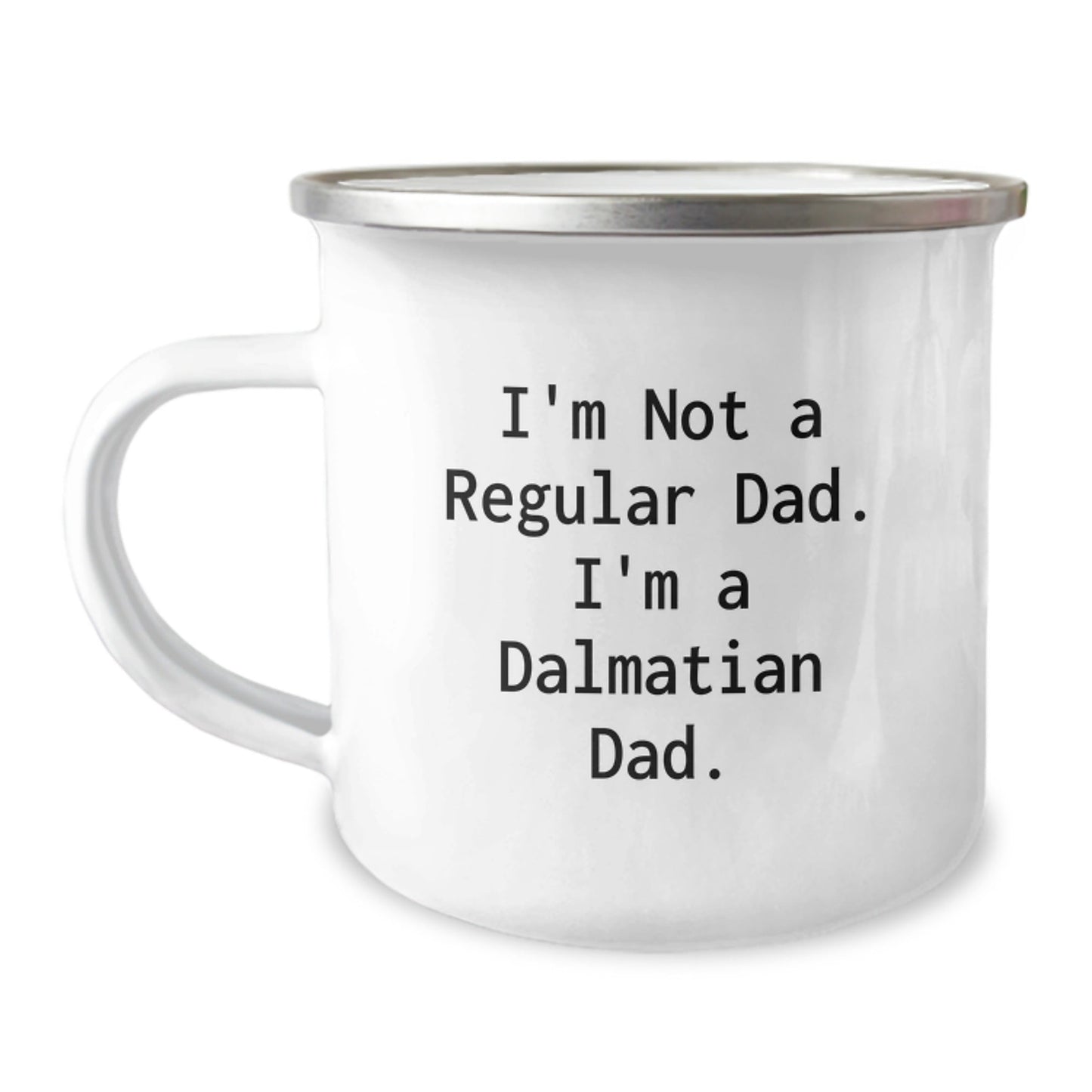 Dalmatian Dog Camping Mug, Funny Gifts for Dads from Men, Christmas Unique Mug - The Buy Boom