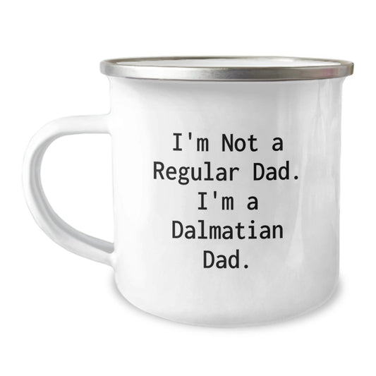 Dalmatian Dog Camping Mug, Funny Gifts for Dads from Men, Christmas Unique Mug - The Buy Boom