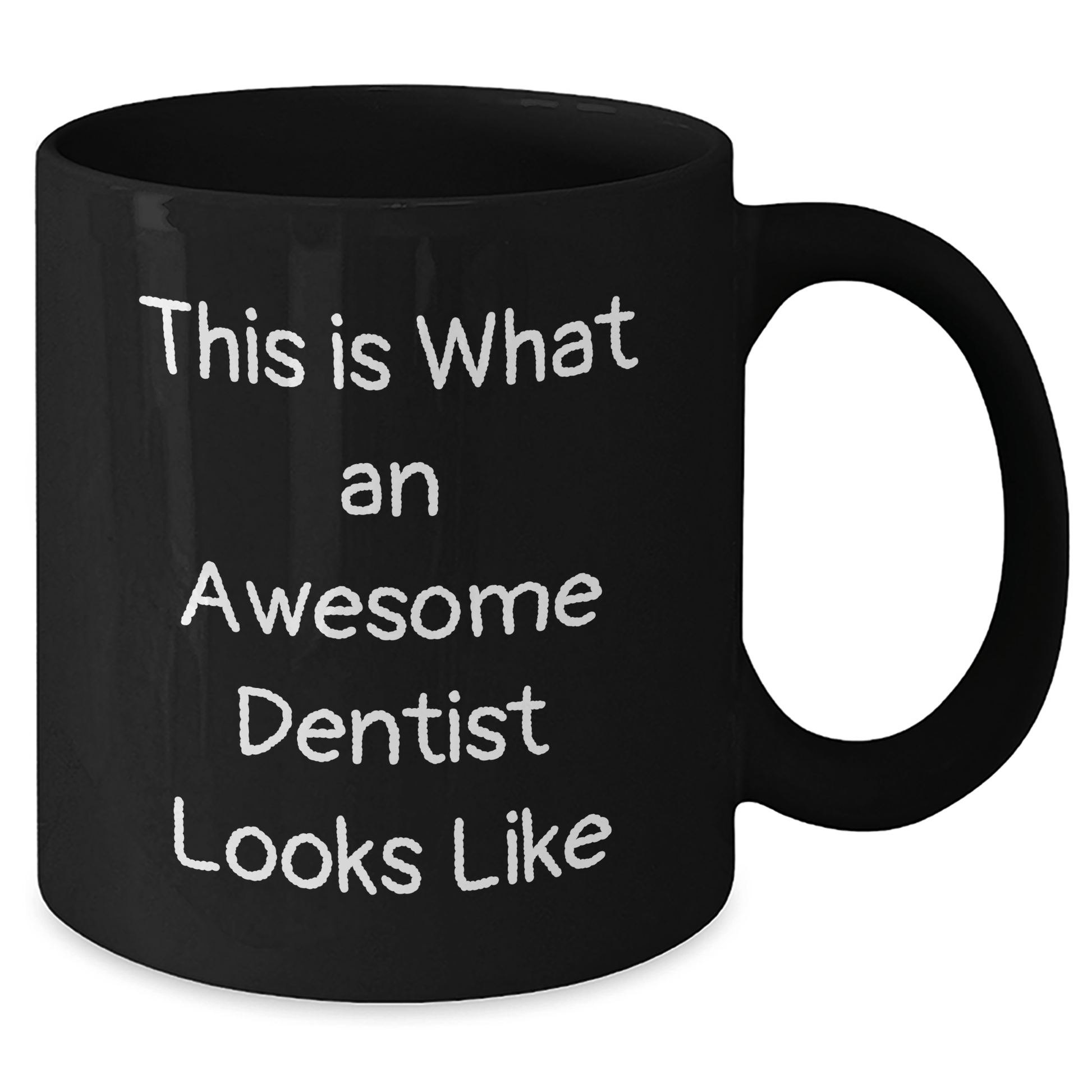 Dentist Gifts, Funny Quote Black Coffee Mugs, Gifts from Men for Awesome Dentists, This Is What An Awesome Dentist Looks Like - The Buy Boom