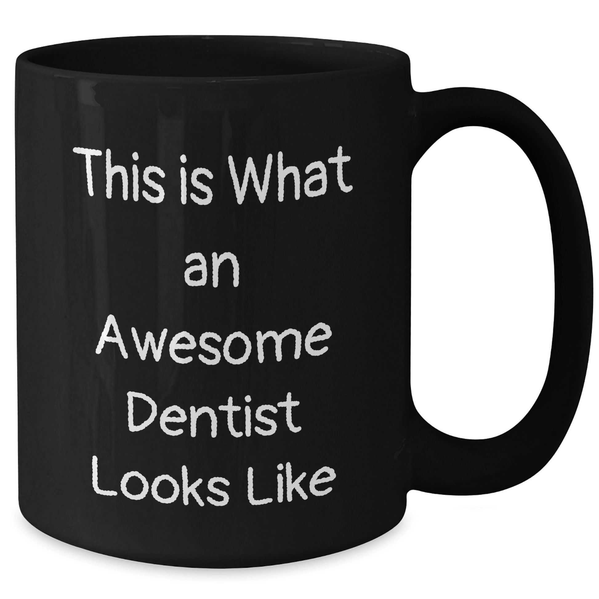 Dentist Gifts, Funny Quote Black Coffee Mugs, Gifts from Men for Awesome Dentists, This Is What An Awesome Dentist Looks Like - The Buy Boom