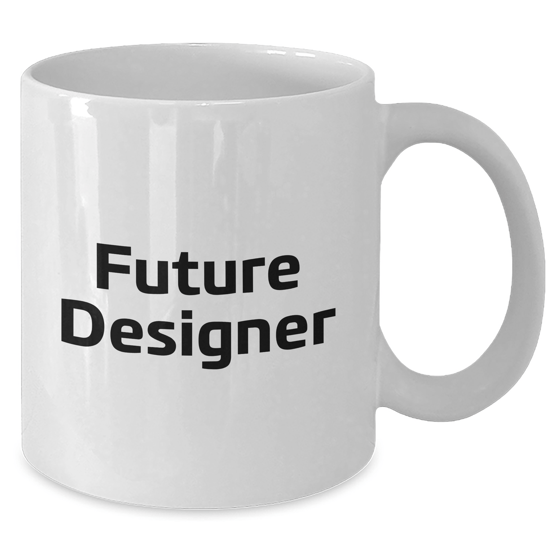 Designer Future Quotes Funny White Coffee Mug Gifts for Graduation, Gifts from Friends to Future Designer, White Coffee Mug for Designer Enthusiasts, Designer Gifts for Future Designer - The Buy Boom