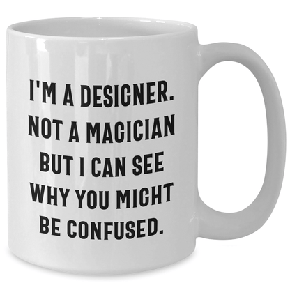 Designer Gifts for Dad - Funny Quote White Coffee Mug, Gifts from Family, White Coffee Mug for Men, Unique Father's Day Unique Gifts for Him - The Buy Boom