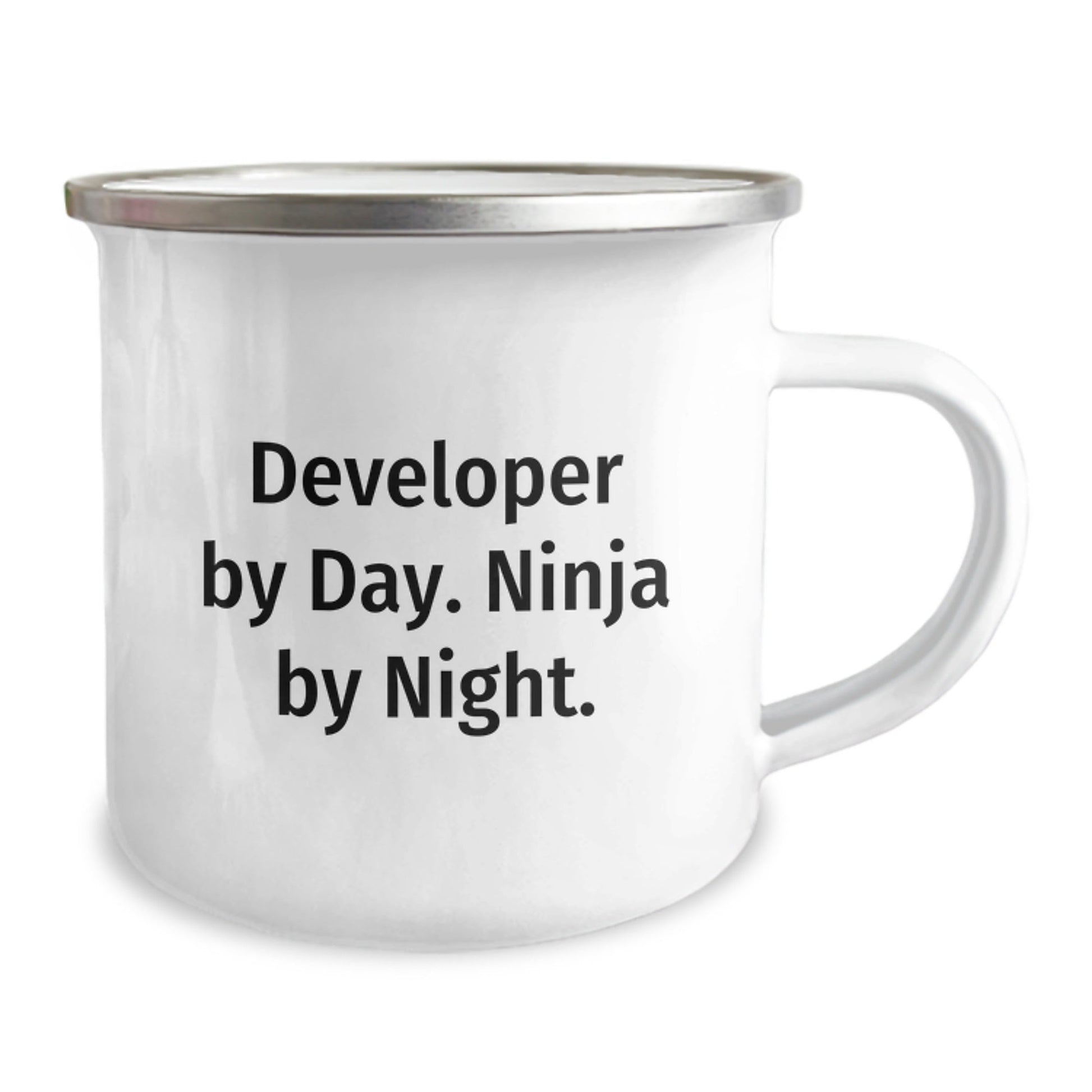 Developer Gifts By Day, Ninja By Night, Funny Camping Mug for Men, Women, Friends, Coworkers, Family - Graduation Unique Gifts from Friends, Coworkers, Family - The Buy Boom