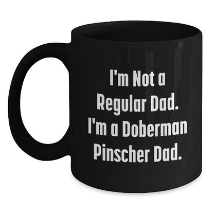Doberman Pinscher Dog Dad Gifts Funny Black Coffee Mugs Christmas Unique Gifts from Men to Family - The Buy Boom