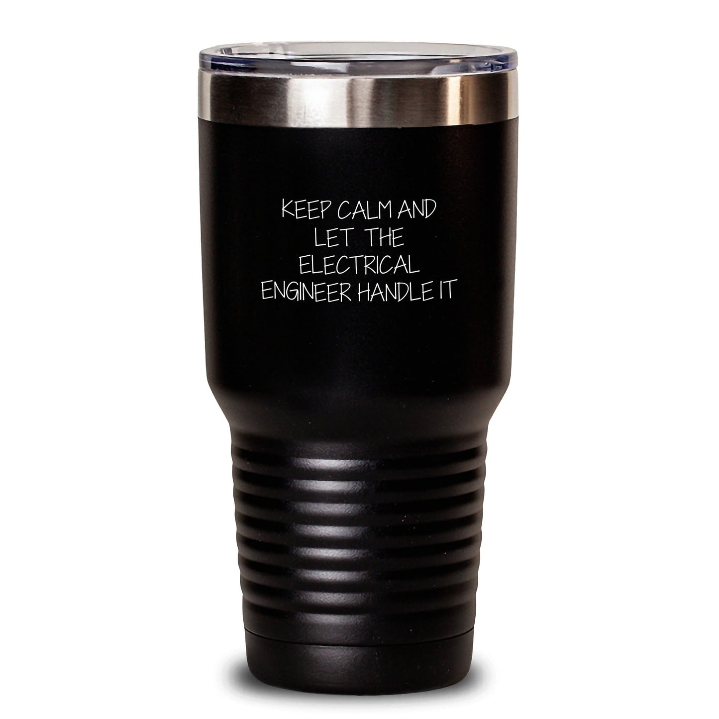 Electrical Engineer Humor Gifts from Friends, Coworkers, or Family - 'Keep Calm And Let The Electrical Engineer Handle It' Funny Birthday Tumbler for Men or Women - The Buy Boom