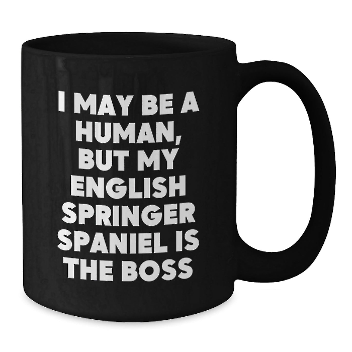 English Springer Spaniel Dog Gifts Funny Quote Black Coffee Mugs Gifts from Friends and Family for Birthday - The Buy Boom