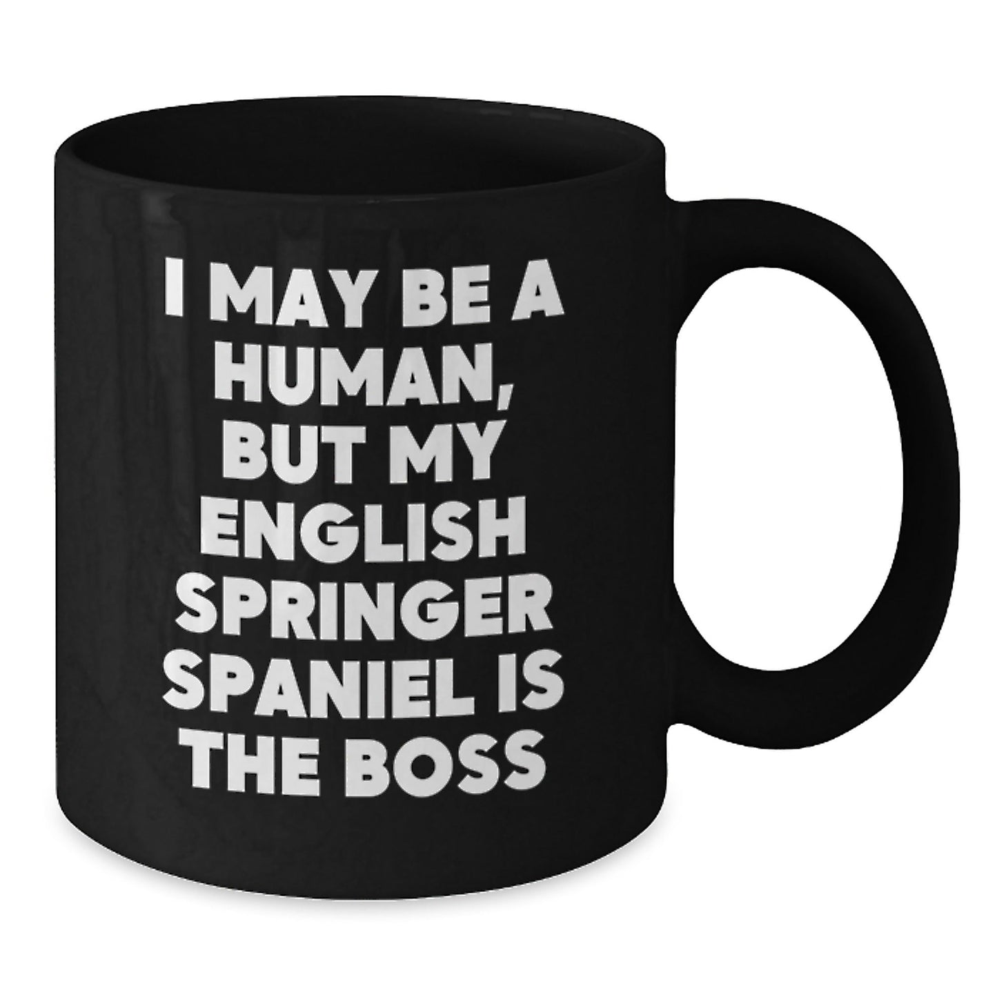 English Springer Spaniel Dog Gifts Funny Quote Black Coffee Mugs Gifts from Friends and Family for Birthday - The Buy Boom