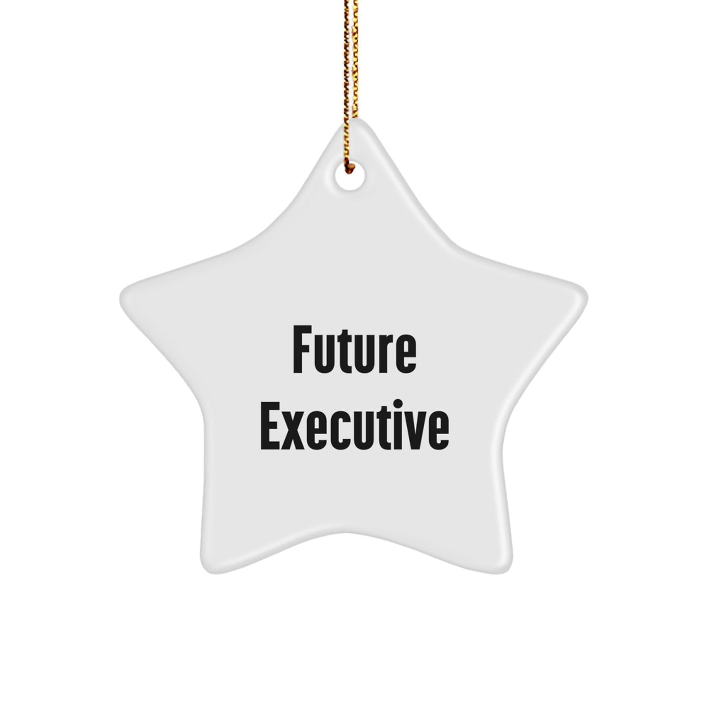 Executive Star Ornament Gifts from Friends for Future Executive Men, Funny Quote, Christmas Unique Gifts - The Buy Boom