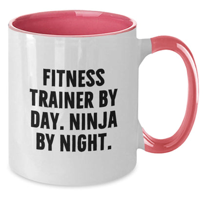 Fitness Trainer Gifts, Funny Quote Mugs, Graduation Unique Gifts from Men to Fitness Trainer, Women, Family, Coworkers, Friends - The Buy Boom