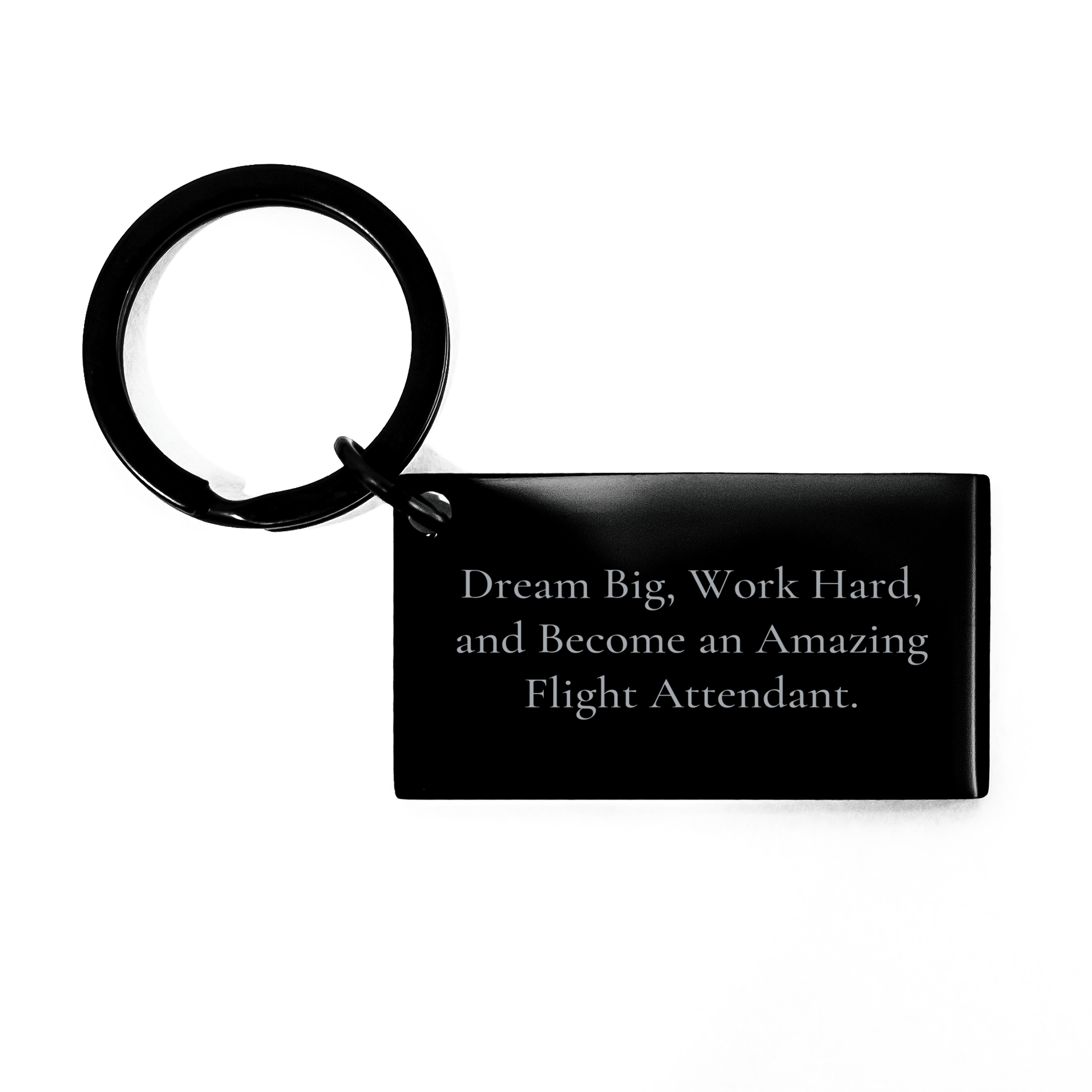 Flight Attendant Keychain, Inspirational Quote, Graduation Gift for Flight Attendant, Gifts from Friends, Gifts for Flight Attendant - The Buy Boom