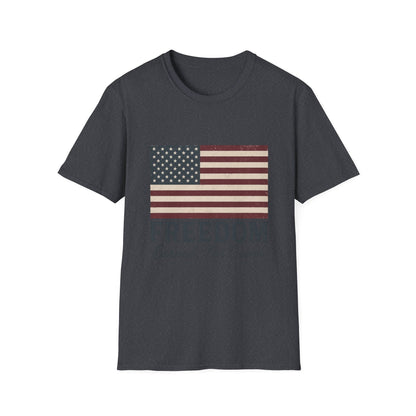 “Freedom Earned, Not Given” Patriotic T-Shirt – Soft Unisex Tee for Veterans, Independence Day & Everyday American Pride - The Buy Boom