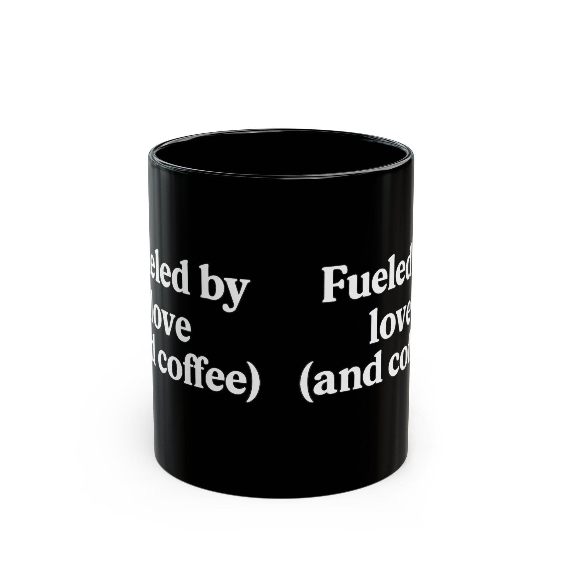 Fueled by Love and Coffee Mug – Perfect for Coffee Lovers | 11oz & 15oz Sizes - The Buy Boom