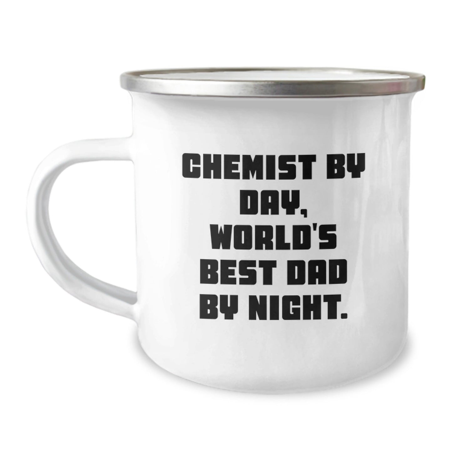 Fun Chemist Gifts by Day, Unique Camping Mug for Chemist By Night - Graduation Unique Gifts from Family to Chemist - The Buy Boom