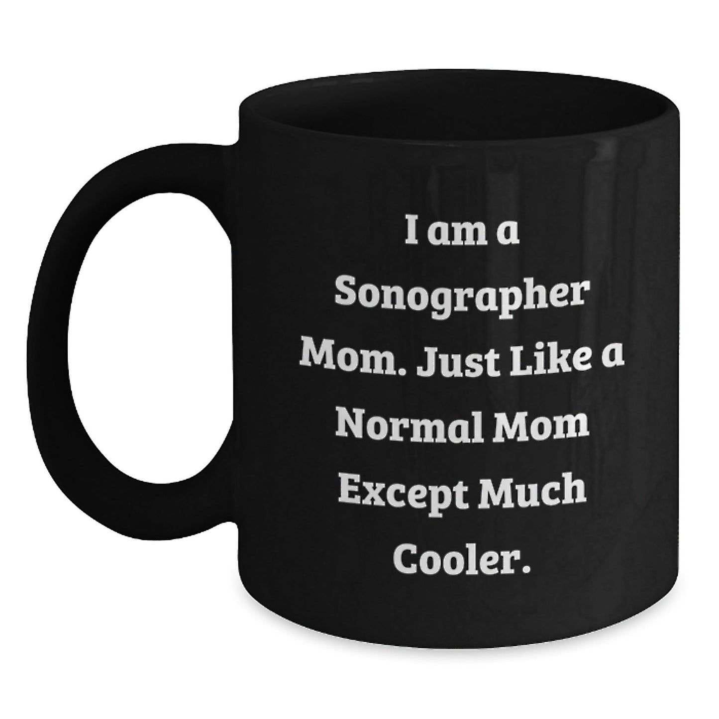 Fun Sonographer Gifts for Men, Women, and Coworkers - Unique Black Coffee Mugs for Sonographer Mom Friends, Inspirational Quote - Gifts from Friends and Family for Christmas - The Buy Boom