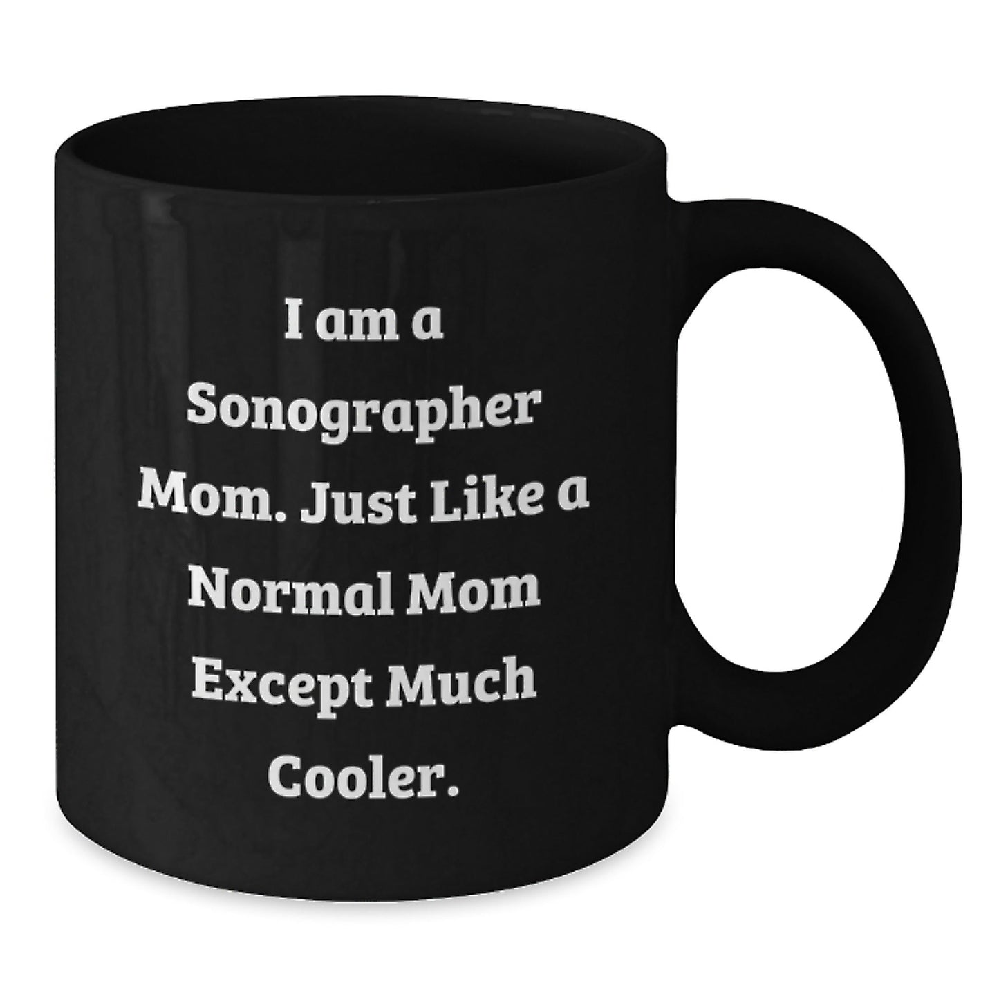 Fun Sonographer Gifts for Men, Women, and Coworkers - Unique Black Coffee Mugs for Sonographer Mom Friends, Inspirational Quote - Gifts from Friends and Family for Christmas - The Buy Boom