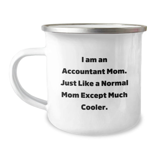 Funny Accountant Mom Camping Mug Gifts for Accountant Friends and Family from Mom - The Buy Boom