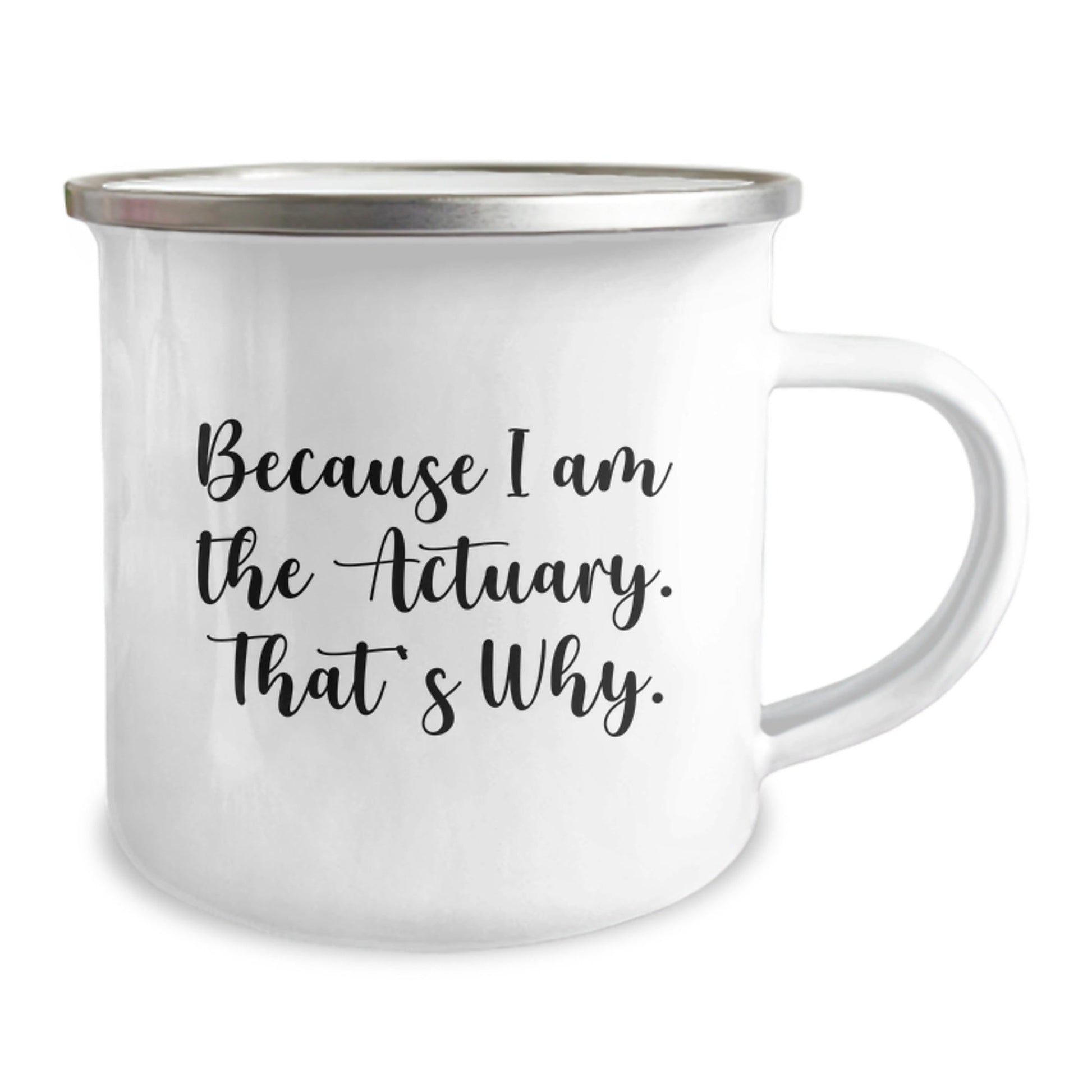 Funny Actuary Camping Mug Gifts for Actuary Friends from Family, Unique Christmas Memorable Presents for Men Women - The Buy Boom
