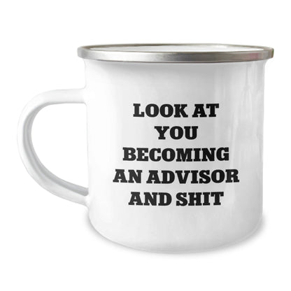 Funny Advisor Gifts for Men - Camping Mug for Christmas Unique Gifts from Friends and Family - The Buy Boom
