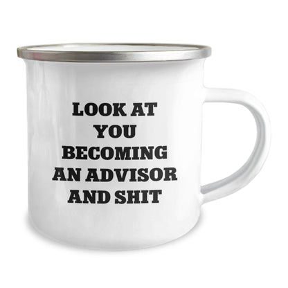 Funny Advisor Gifts for Men - Camping Mug for Christmas Unique Gifts from Friends and Family - The Buy Boom