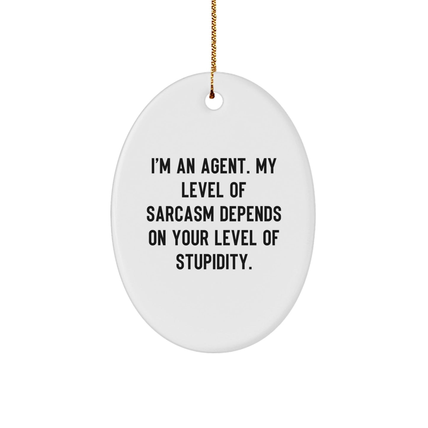 Funny Agent Gifts from Friends, Men, Women, Coworkers - I'm An Agent - The Buy Boom