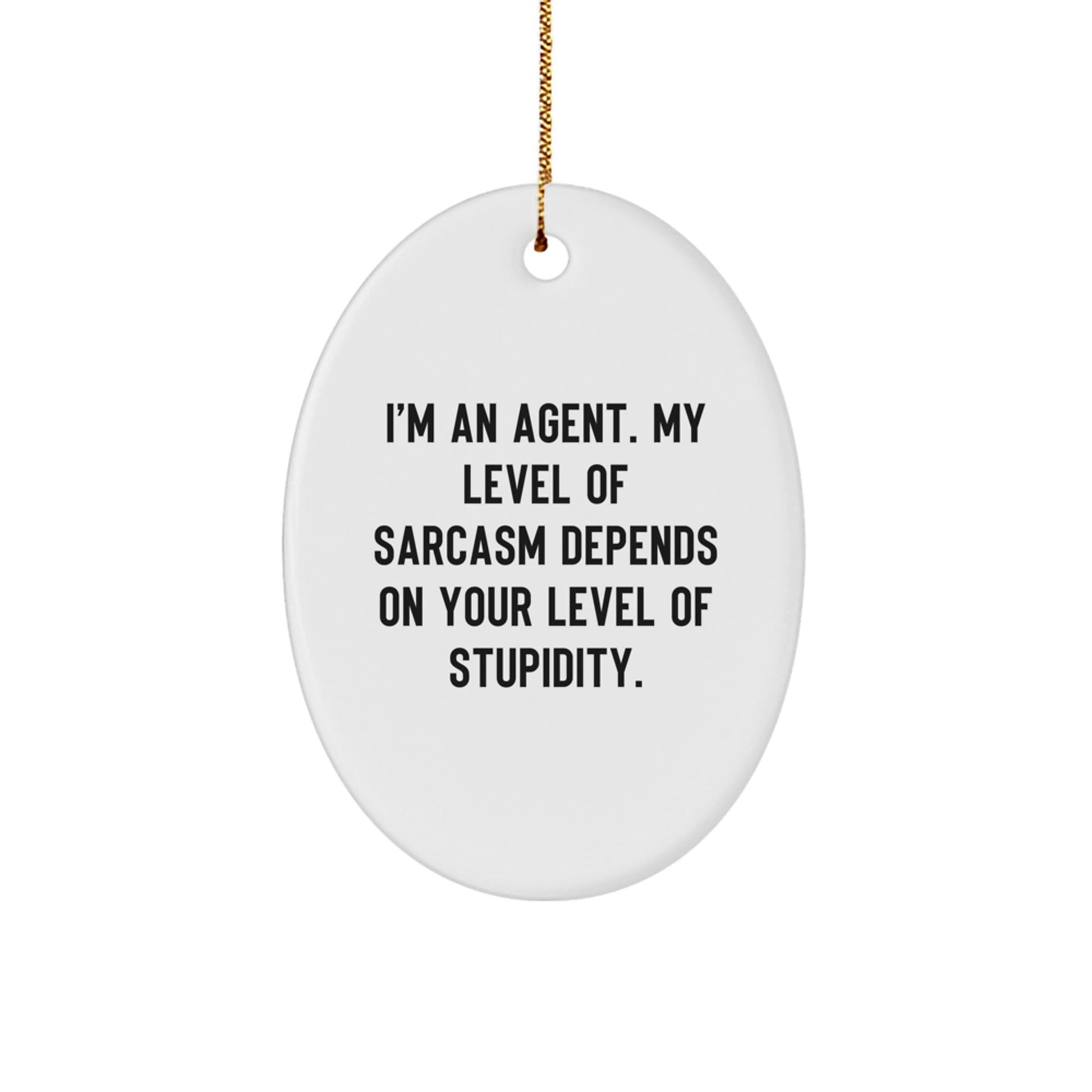 Funny Agent Gifts from Friends, Men, Women, Coworkers - I'm An Agent - The Buy Boom