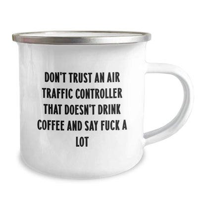 Funny Air Traffic Controller Gifts from Friends, Best Camping Mug for Men, Perfect Christmas Unique Gifts for Air Traffic Controller - The Buy Boom
