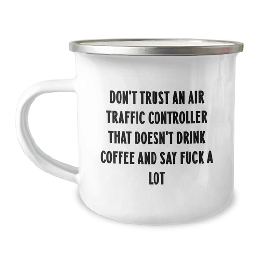 Funny Air Traffic Controller Gifts from Friends, Best Camping Mug for Men, Perfect Christmas Unique Gifts for Air Traffic Controller - The Buy Boom