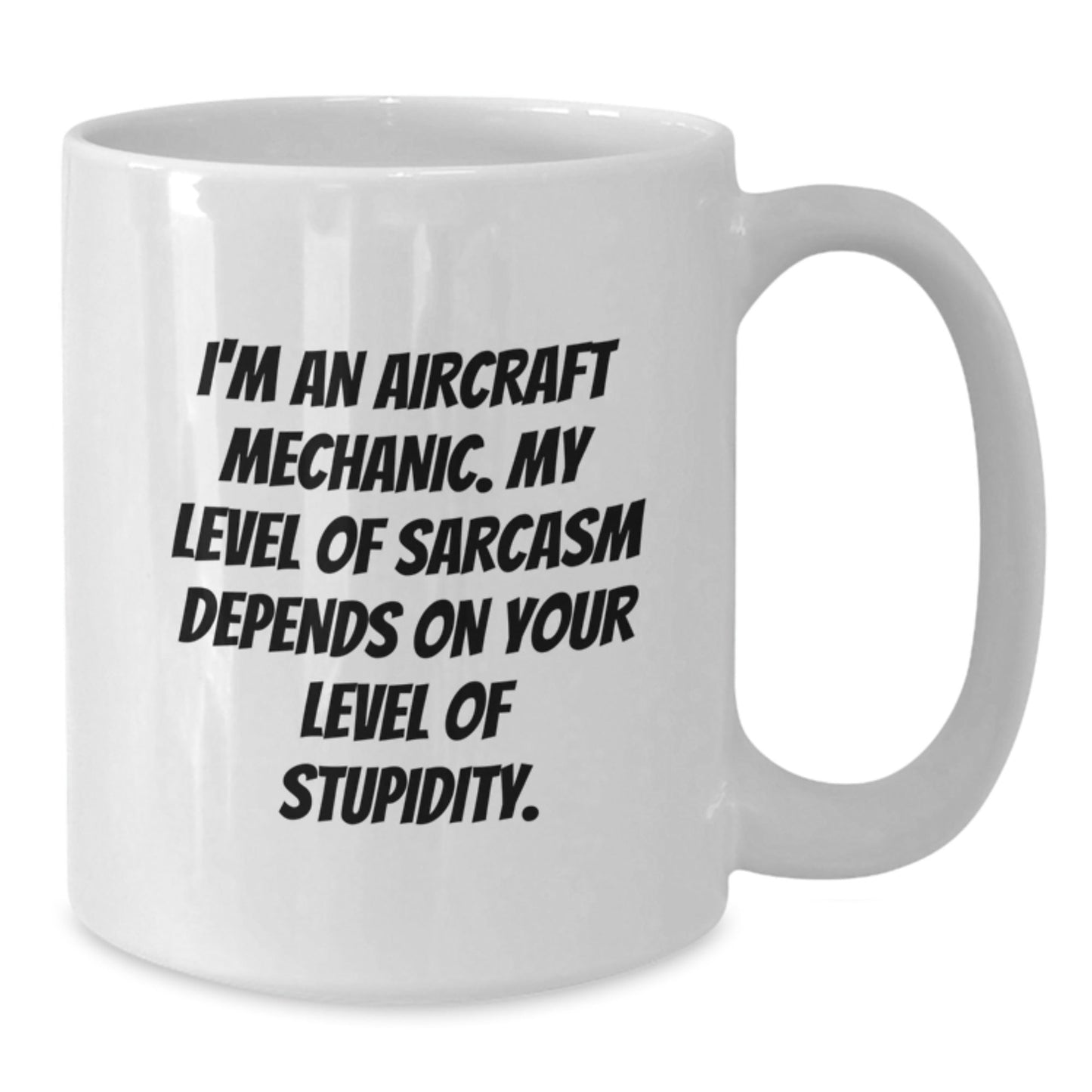 Funny Aircraft Mechanic Gifts from Men for Christmas Unique Aircraft Mechanic White Coffee Mug - The Buy Boom