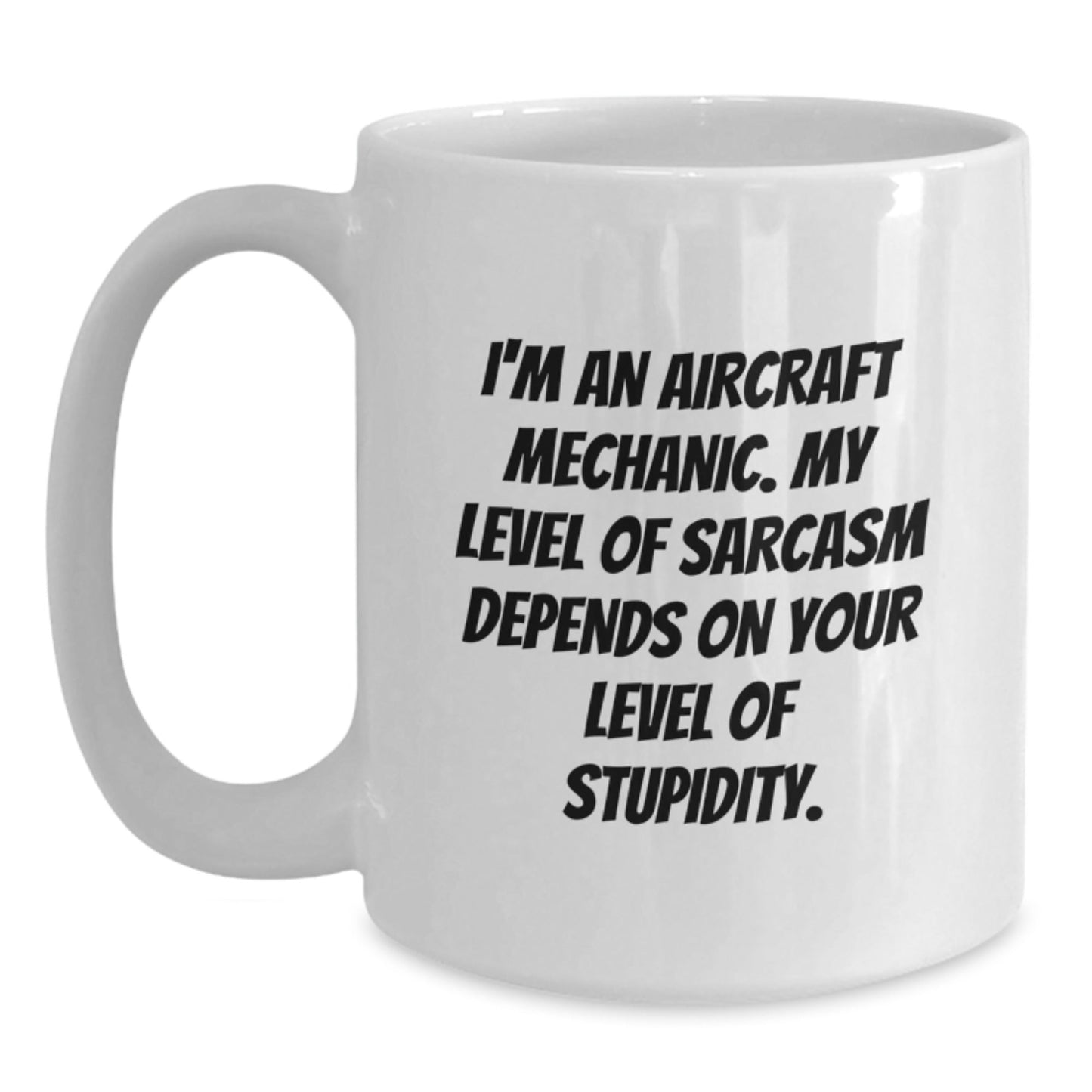 Funny Aircraft Mechanic Gifts from Men for Christmas Unique Aircraft Mechanic White Coffee Mug - The Buy Boom