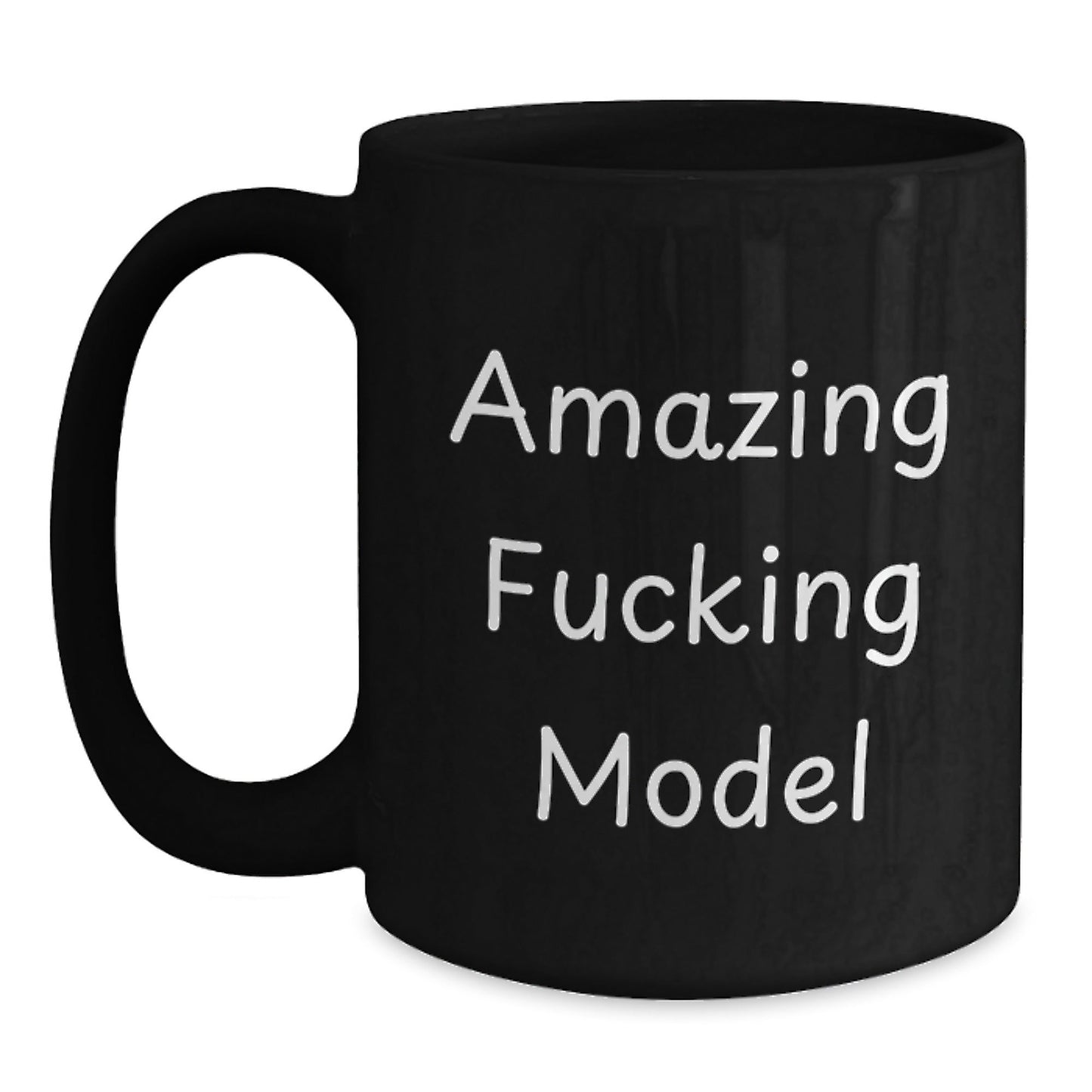 Funny Amazing F - king Model Quotes Black Coffee Mugs for Model Enthusiasts Gifts from Friends for Graduation - The Buy Boom