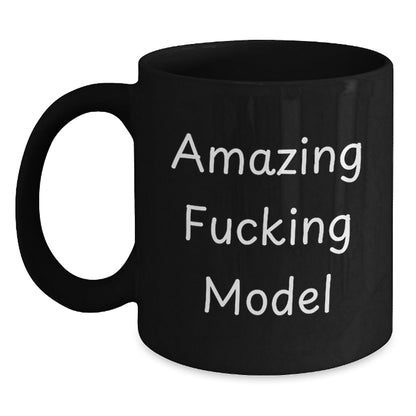Funny Amazing F - king Model Quotes Black Coffee Mugs for Model Enthusiasts Gifts from Friends for Graduation - The Buy Boom