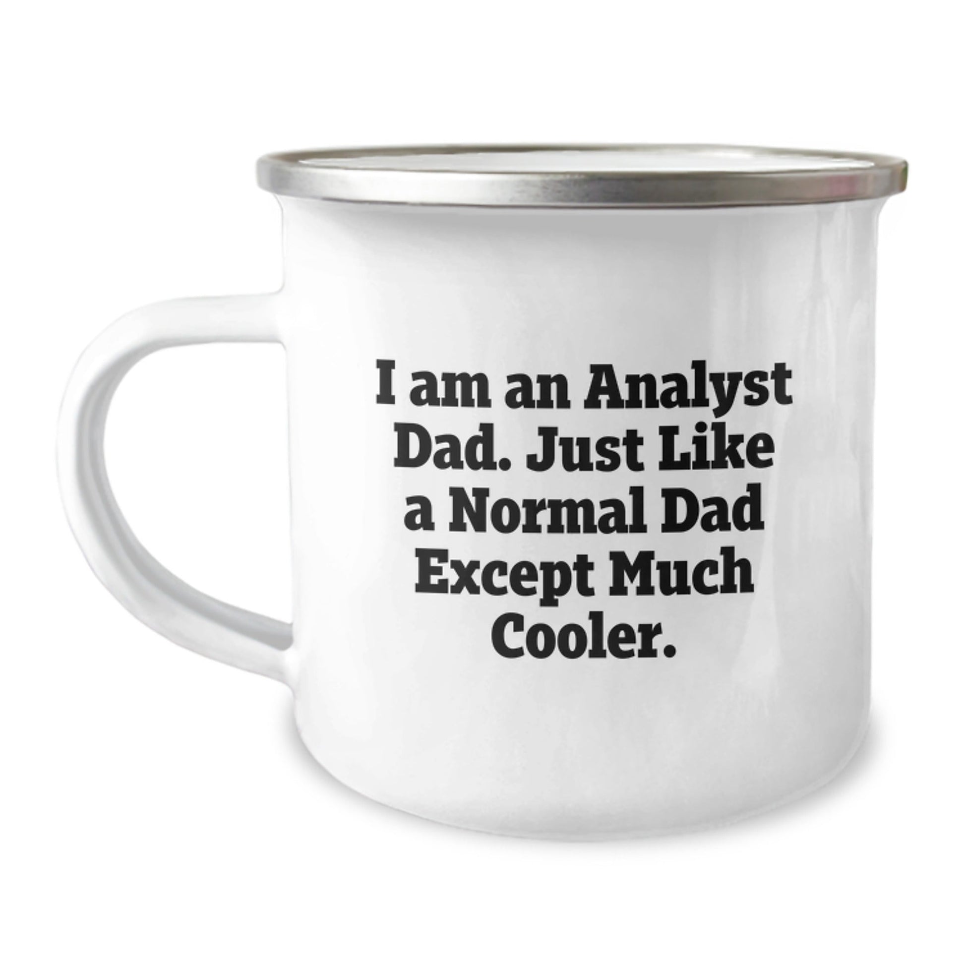 Funny Analyst Dad Camping Mug Gifts from Family for Men Christmas Unique Presents - The Buy Boom