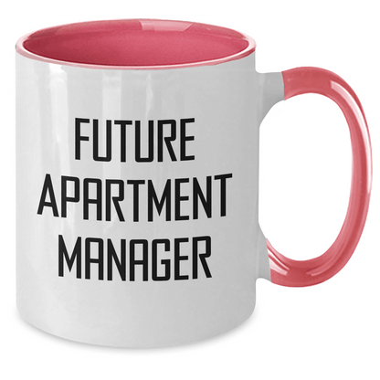 Funny Apartment Manager Gifts from Friends to Future Leaders Graduation Unique Mugs - The Buy Boom