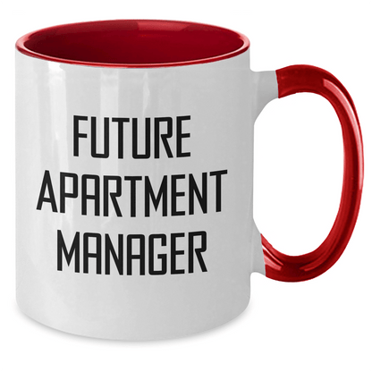 Funny Apartment Manager Gifts from Friends to Future Leaders Graduation Unique Mugs - The Buy Boom