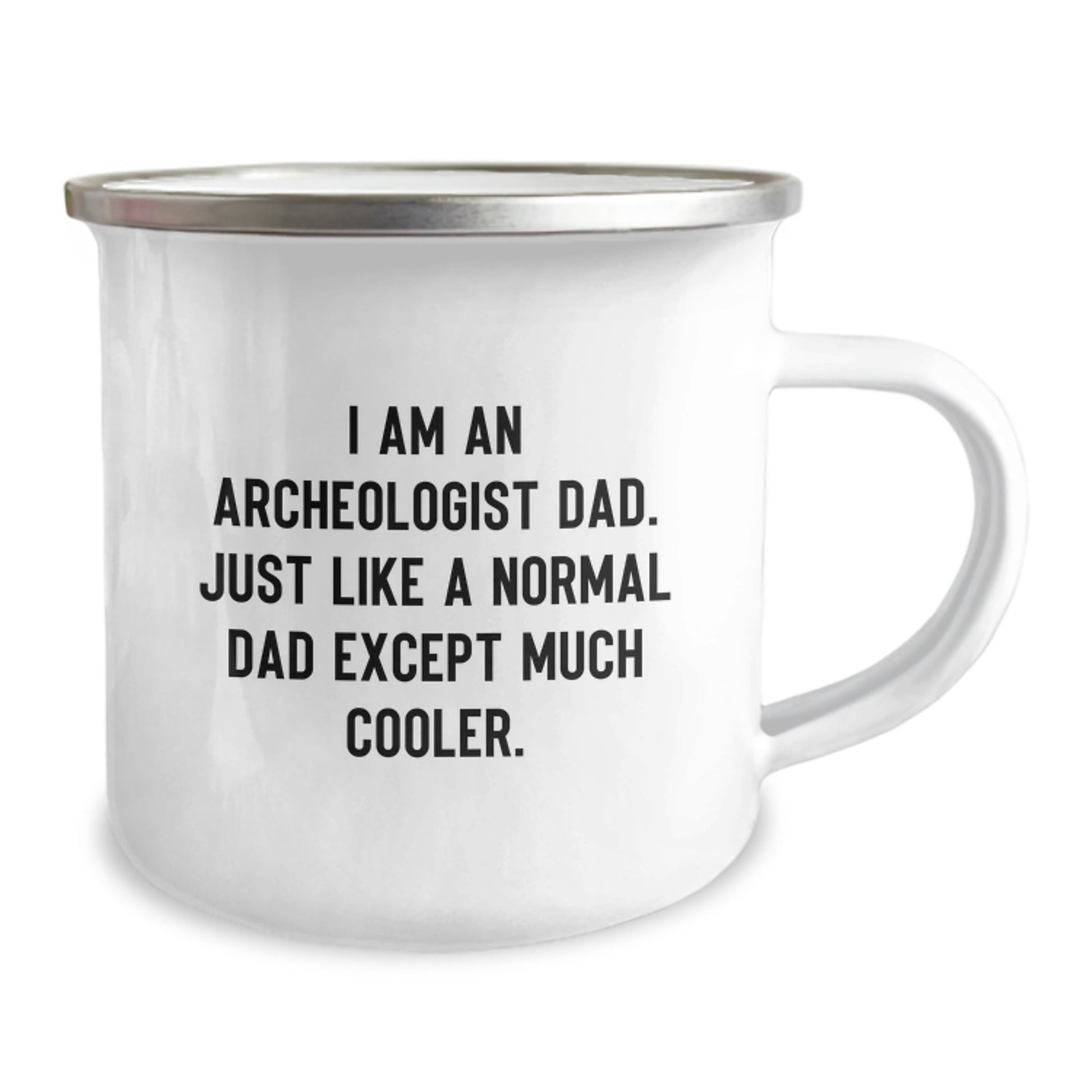 Funny Archeologist Dad Gifts for Men - Camping Mug for Christmas Unique Gifts from Friends - The Buy Boom