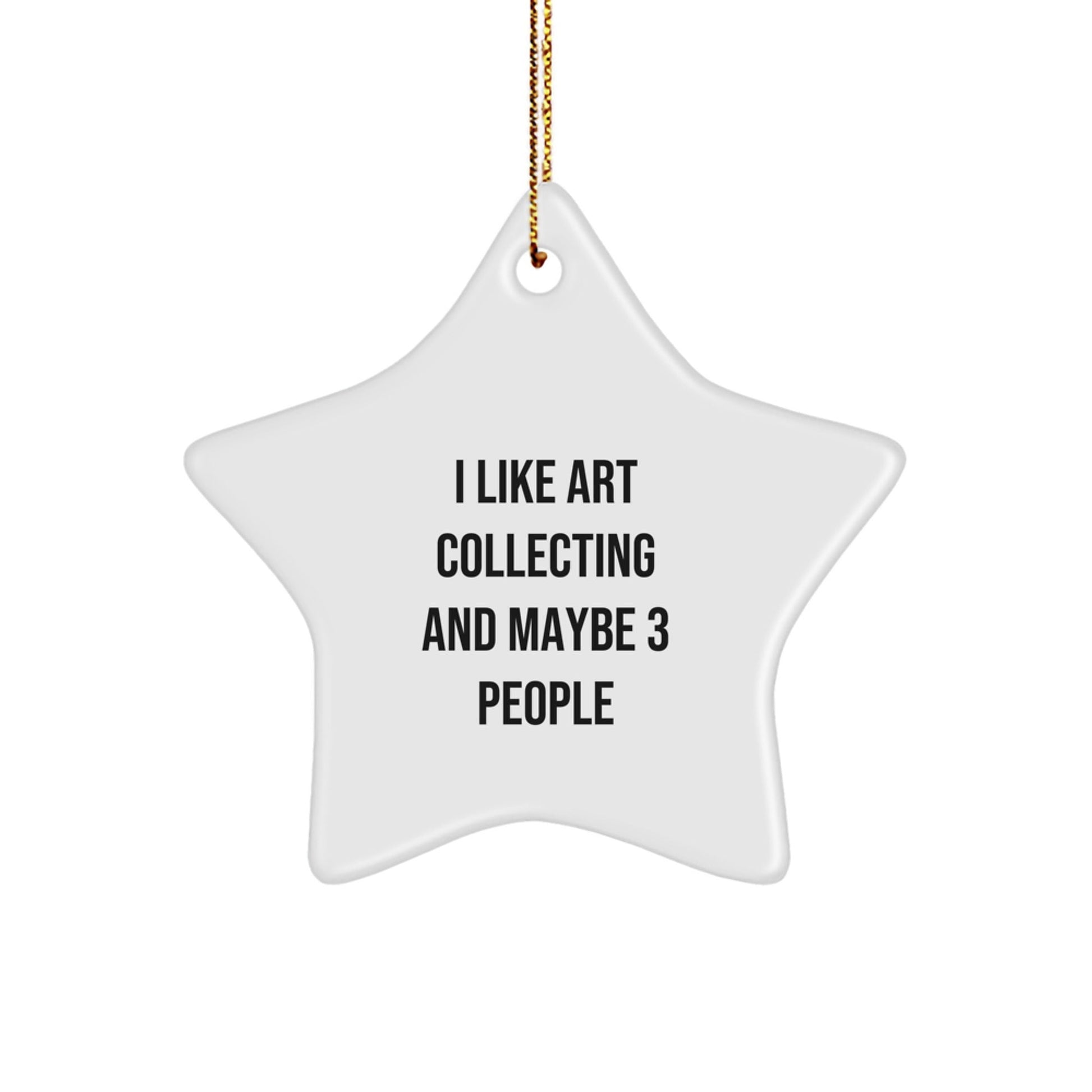 Funny Art Collecting Gifts for Friends and Family - Star Ornament for Christmas - The Buy Boom