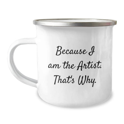 Funny Artist Camping Mugs Gifts from Friends and Family This Christmas Artist Quote - The Buy Boom