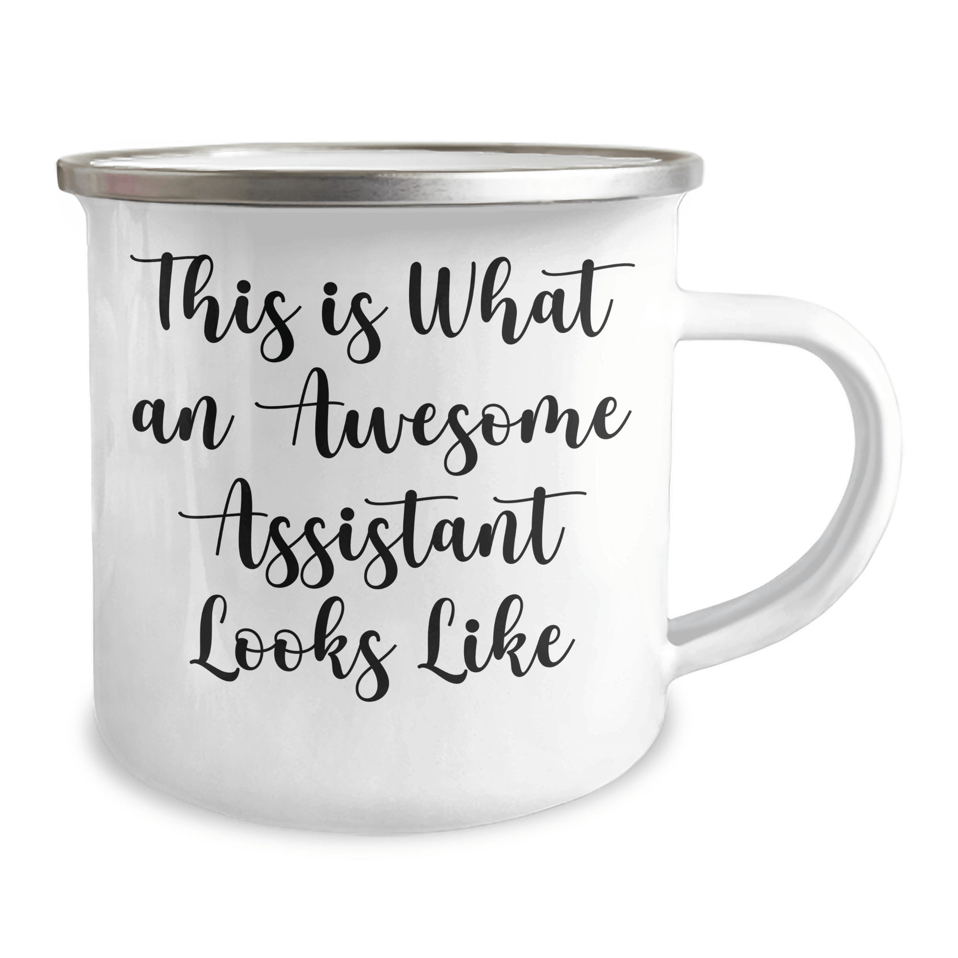 Funny Assistant Gifts for Men - 'This Is What An Awesome Assistant Looks Like' Camping Mug, Unique Father's Day Unique Gift from Friends, Coworkers, or Family - The Buy Boom