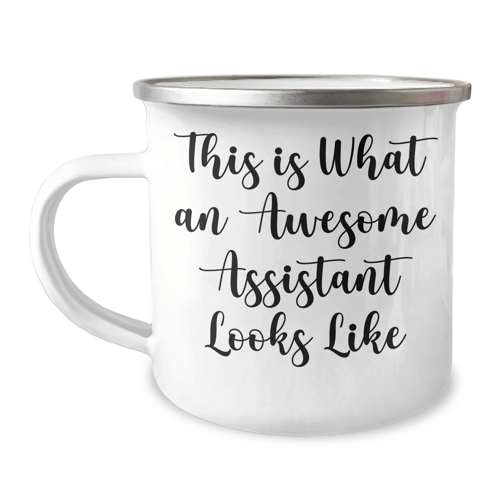 Funny Assistant Gifts for Men - 'This Is What An Awesome Assistant Looks Like' Camping Mug, Unique Father's Day Unique Gift from Friends, Coworkers, or Family - The Buy Boom