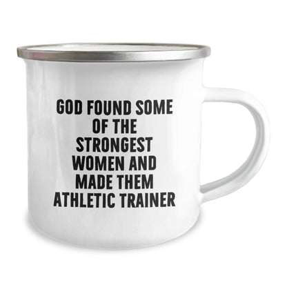 Funny Athletic Trainer Gifts from Friends for Her - Camping Mug for Christmas Unique - The Buy Boom