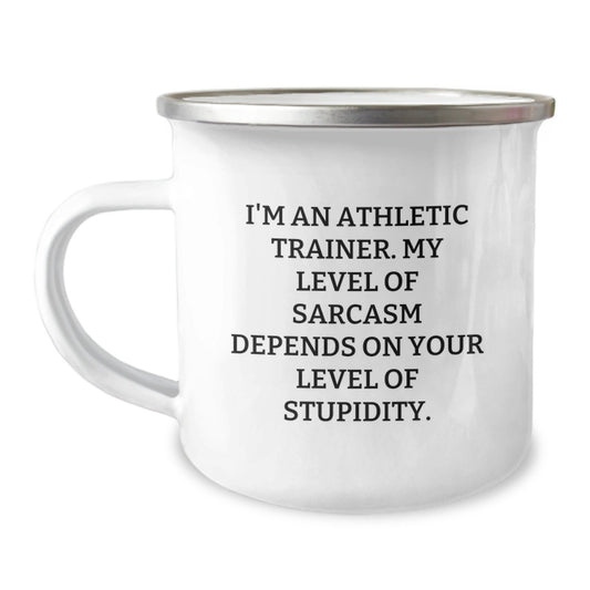 Funny Athletic Trainer Gifts from Friends to Colleagues, Inspirational Camping Mug for Graduation - The Buy Boom