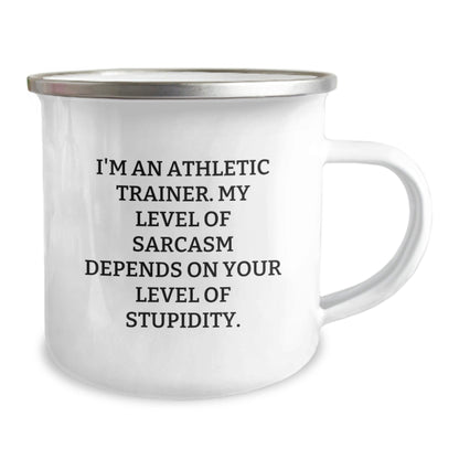Funny Athletic Trainer Gifts from Friends to Colleagues, Inspirational Camping Mug for Graduation - The Buy Boom