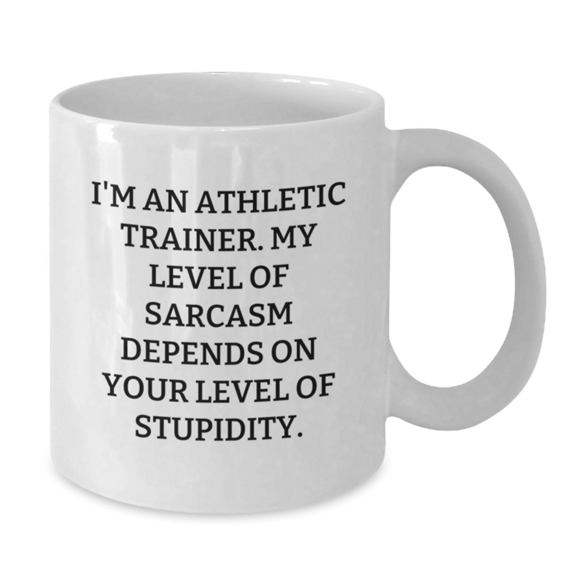 Funny Athletic Trainer Gifts: White Coffee Mug, 'I'm An Athletic Trainer...' - The Buy Boom
