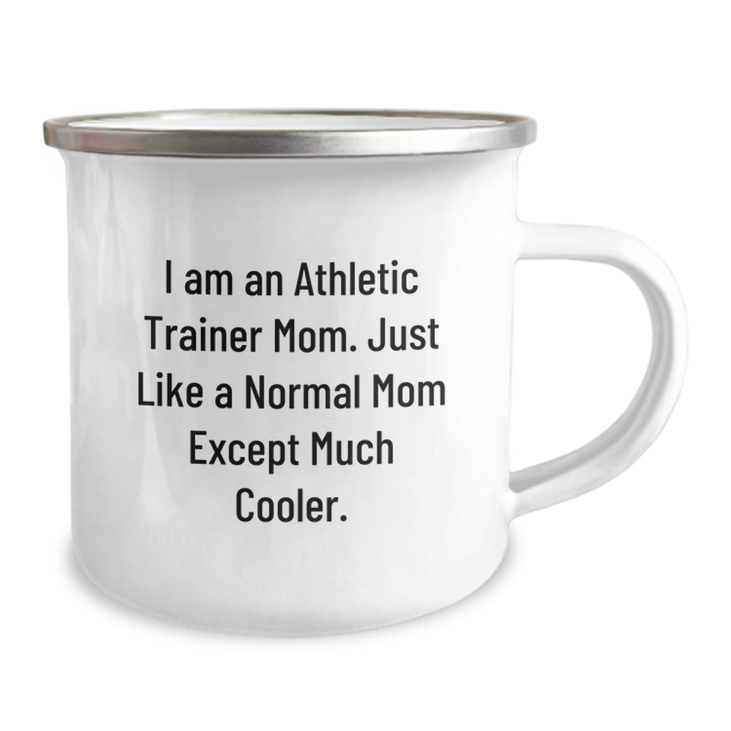 Funny Athletic Trainer Mom Gifts, Unique Camping Mug for Christmas Unique Gifts from Family to Athletic Trainer Mom - The Buy Boom
