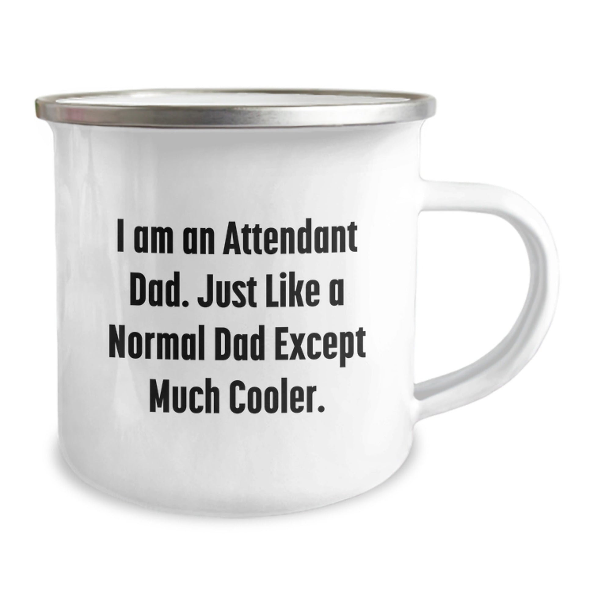 Funny Attendant Dad Camping Mug Gifts from Men to Attendant Friends for Christmas - The Buy Boom